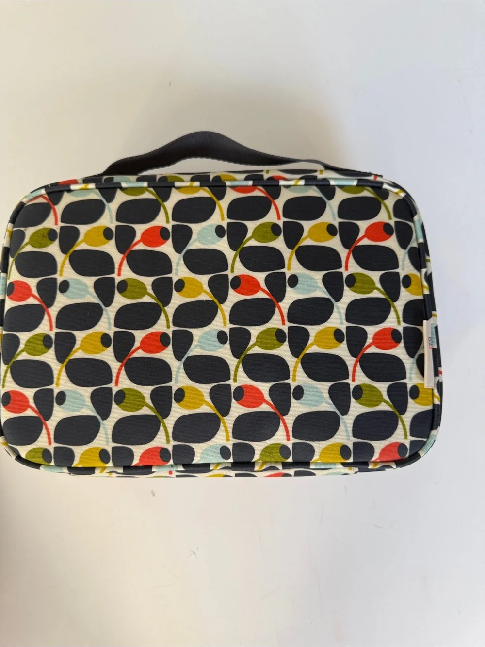 Orla Kiely Multicolor Stem Print Cosmetic Bag